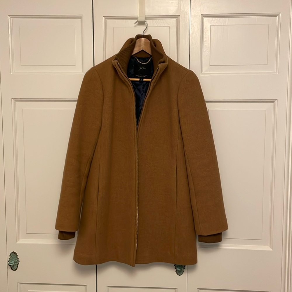 J. Crew Lodge Coat -Italian Stadium Cloth